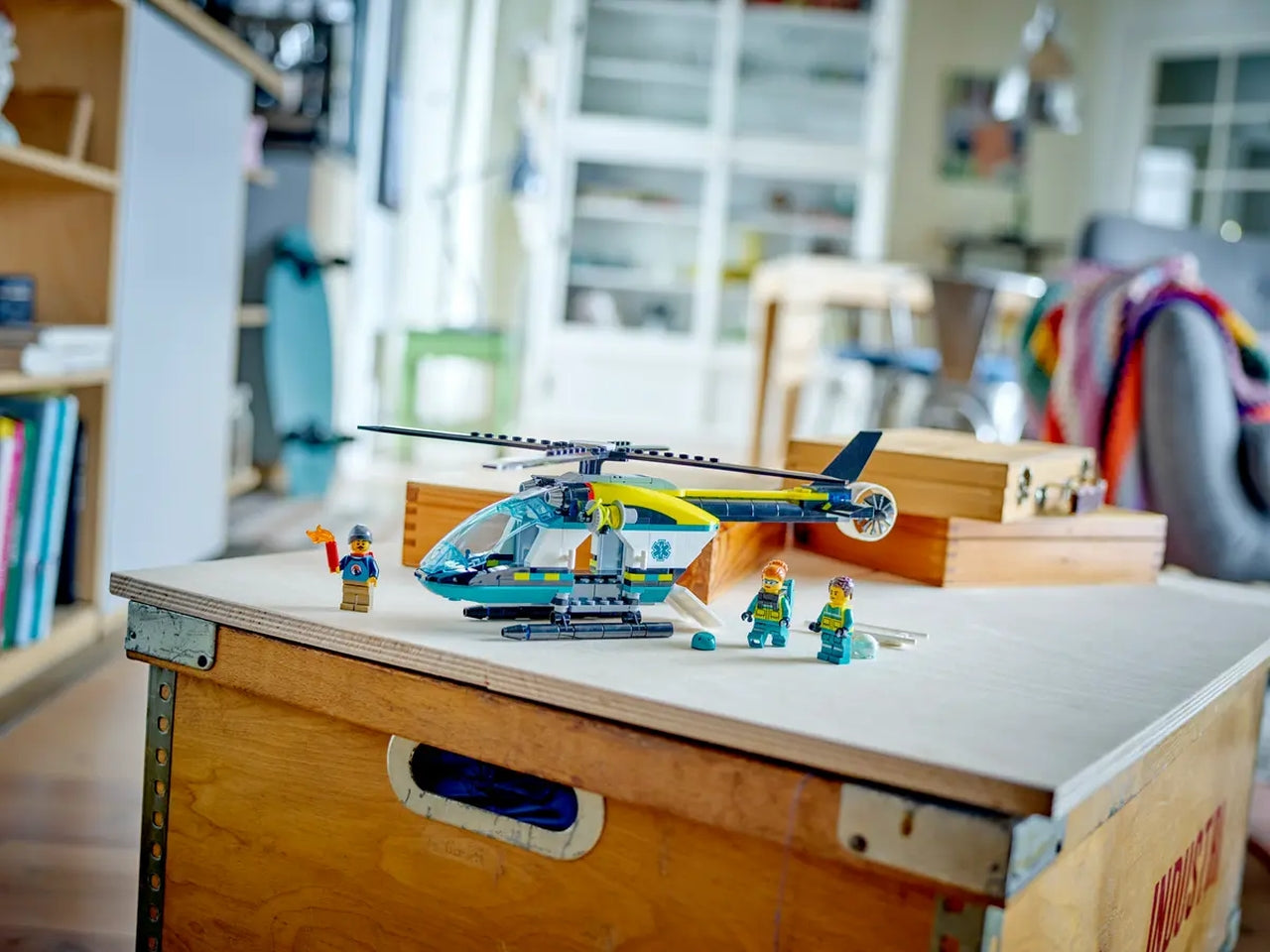 Lego city great vehicles elicottero di soccorso di emergenza