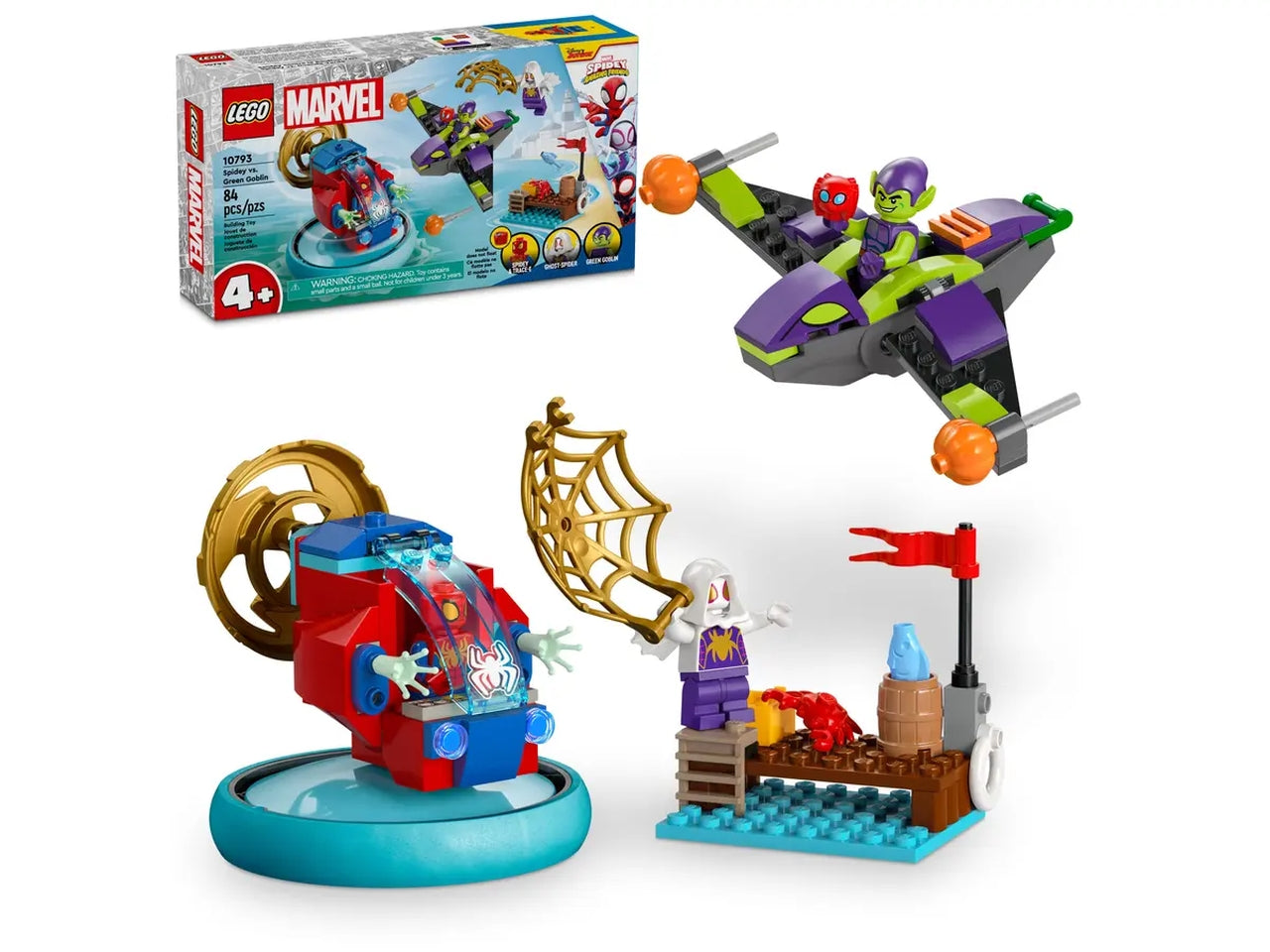 Lego spidey spider-man vs. goblin