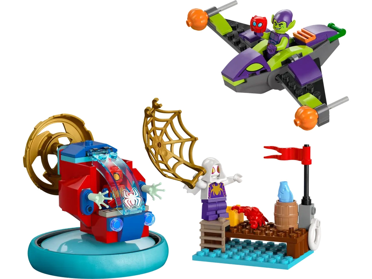 Lego spidey spider-man vs. goblin