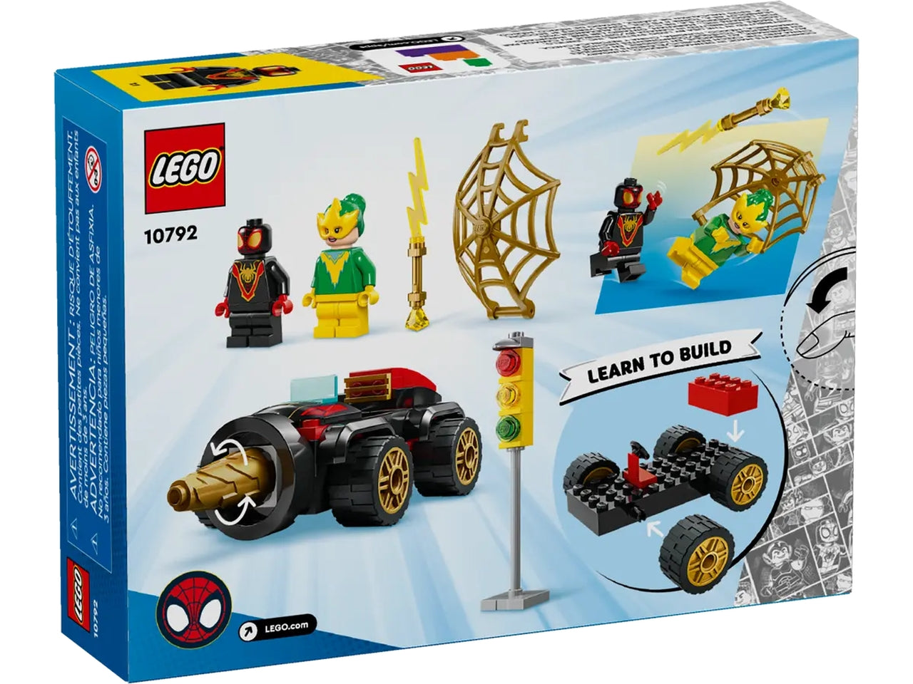 Lego spidey veicolo trivella di spider-man