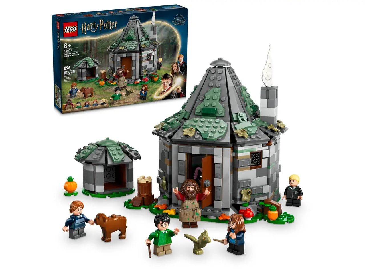 Lego harry potter la capanna di hagrid: una visita inattesa