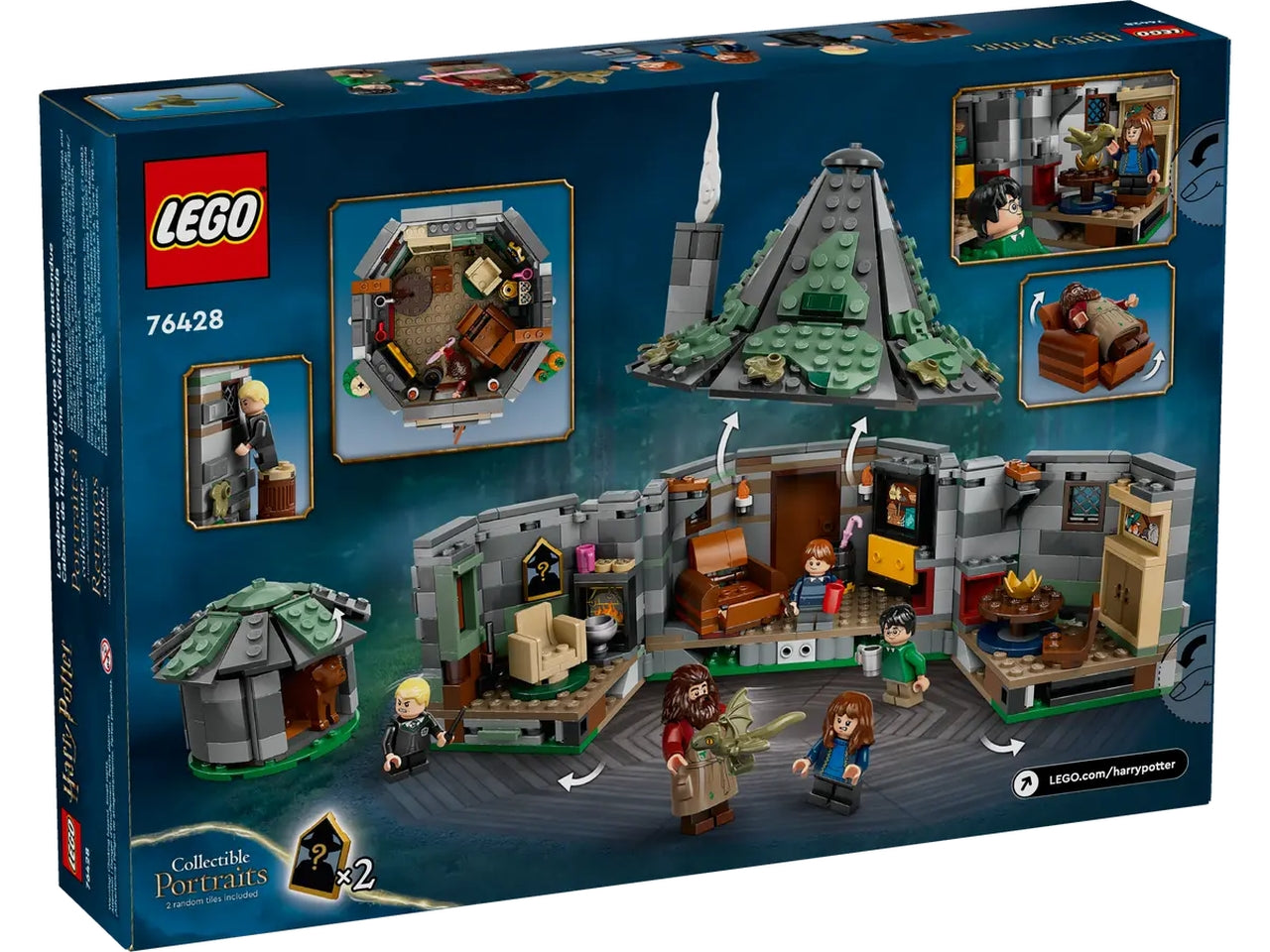 Lego harry potter la capanna di hagrid: una visita inattesa
