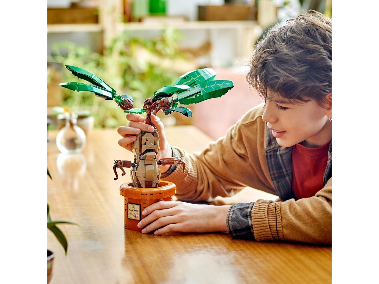 Lego Harry Potter Mandragola, set di costruzioni in scatola da 579 pezzi, per ragazzi 10+ anni 76433