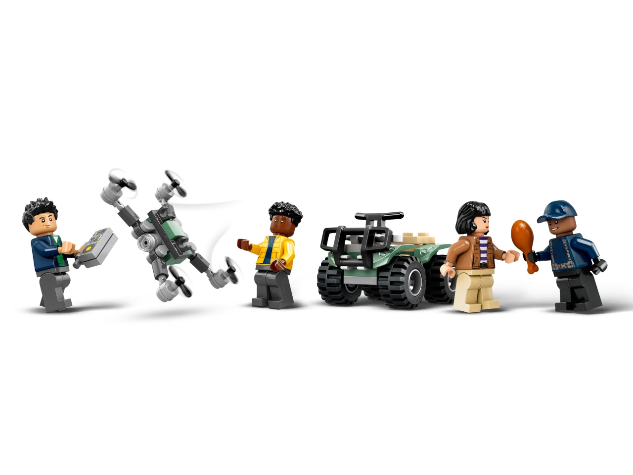 LEGO Jurassic World - Set con allosauro giocattolo: delizia i fan dei dinosauri di 8+ anni con questo dettagliato set Missione dinosauro 76966