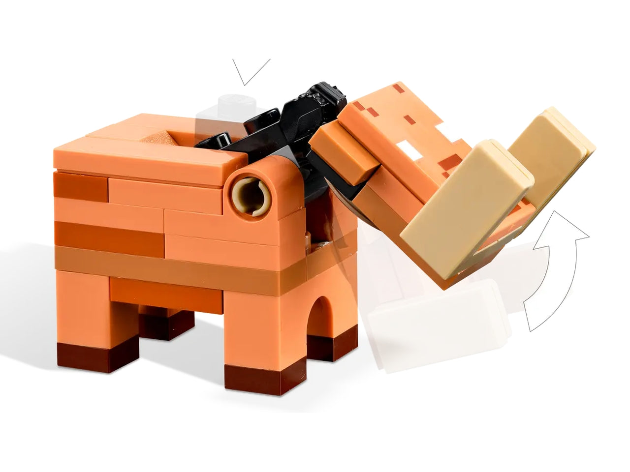 Lego minecraft agguato nel portale del nether