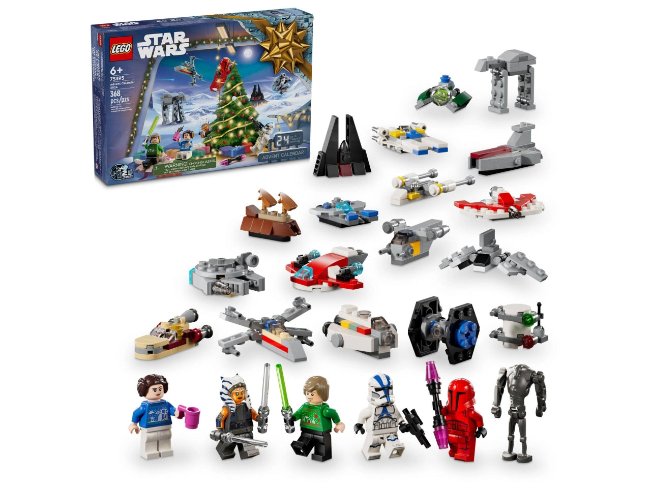 Lego Star Wars tm calendario dellavvento 2024 - 368 pezzi per bambini di età 6+ 75395
