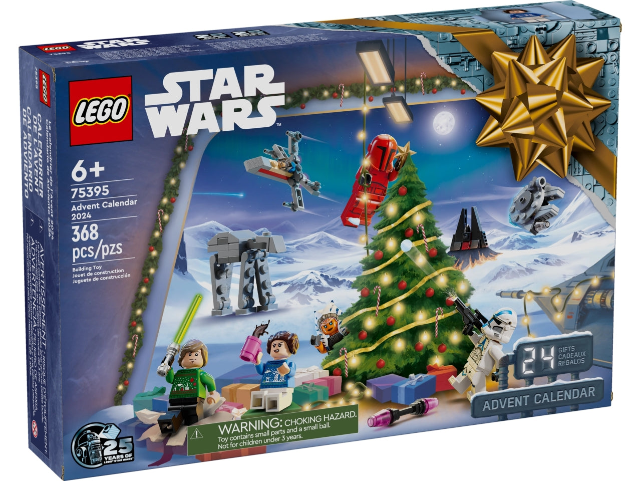 Lego Star Wars tm calendario dellavvento 2024 - 368 pezzi per bambini di età 6+ 75395