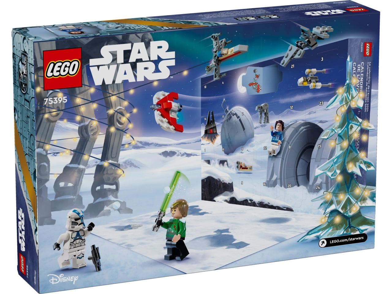 Lego Star Wars tm calendario dellavvento 2024 - 368 pezzi per bambini di età 6+ 75395