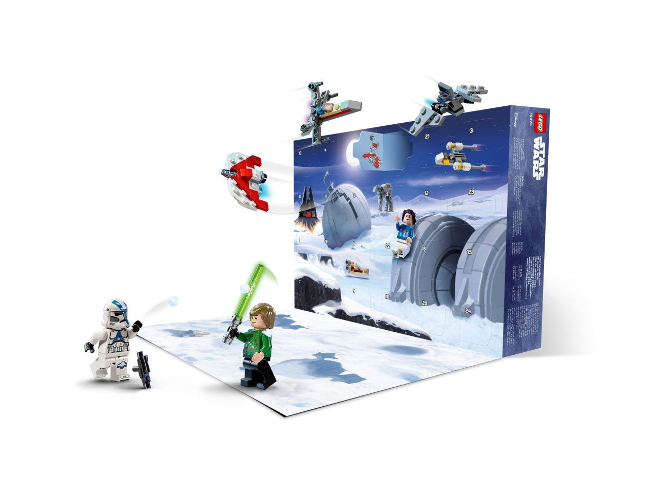 Lego Star Wars tm calendario dellavvento 2024 - 368 pezzi per bambini di età 6+ 75395