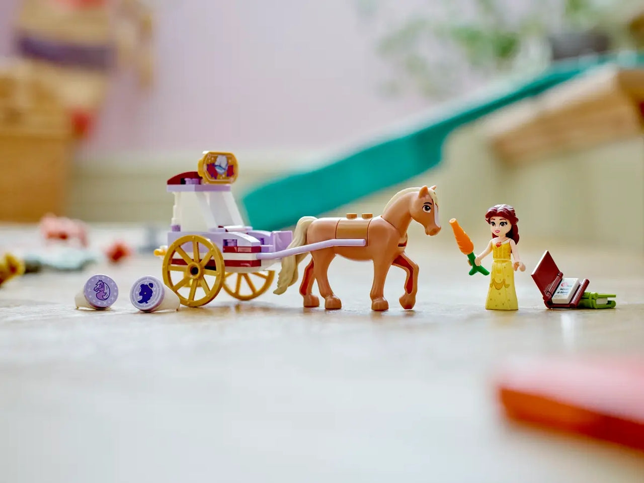 Lego disney princess la carrozza dei cavalli di belle