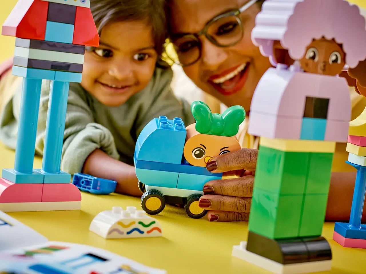 Lego duplo town persone da costruire con grandi emozioni