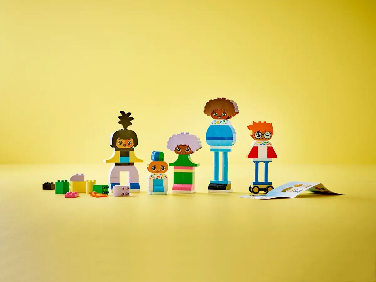 Lego duplo town persone da costruire con grandi emozioni