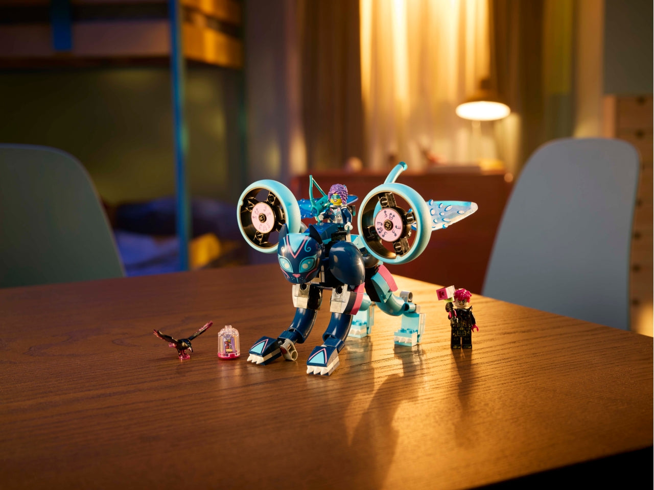 LEGO DREAMZzz - Entra a tutta velocità nel Mondo dei Sogni: scatena limmaginazione dei bambini con La moto-gatto di Zoey per i bambini e le bambine dai 7 anni in su 71479