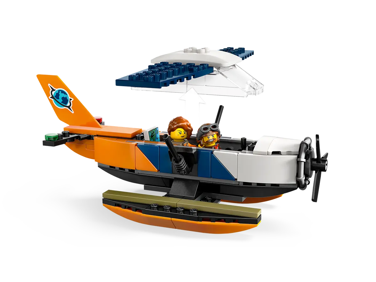 Lego City Exploration Idrovolante dellesploratore della giungla, set di costruzioni in sctola da 177 pezzi, per bambino 6+ anni 60425