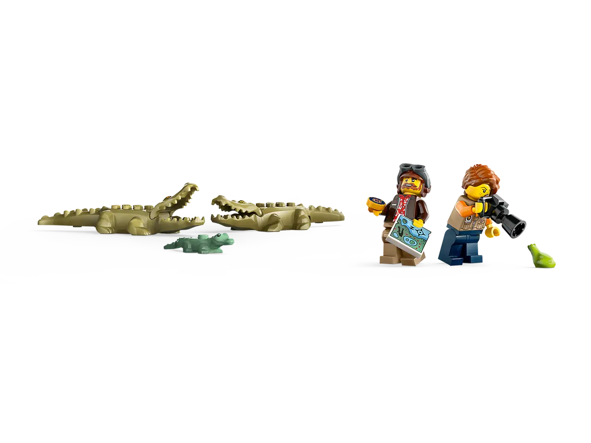 Lego City Exploration Idrovolante dellesploratore della giungla, set di costruzioni in sctola da 177 pezzi, per bambino 6+ anni 60425