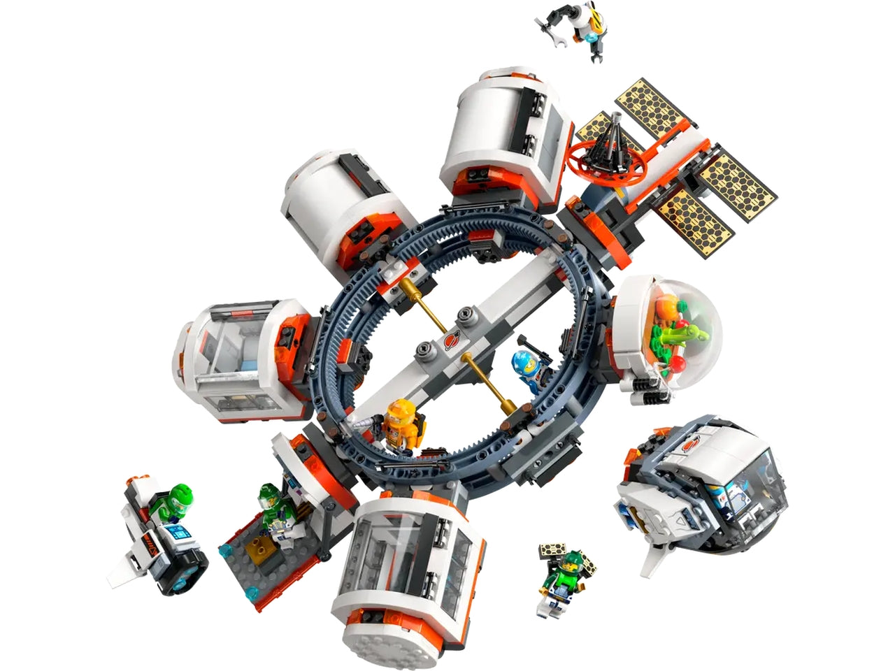 Lego city space stazione spaziale modulare