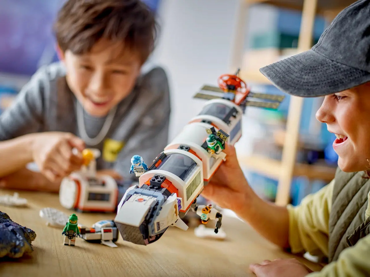 Lego city space stazione spaziale modulare