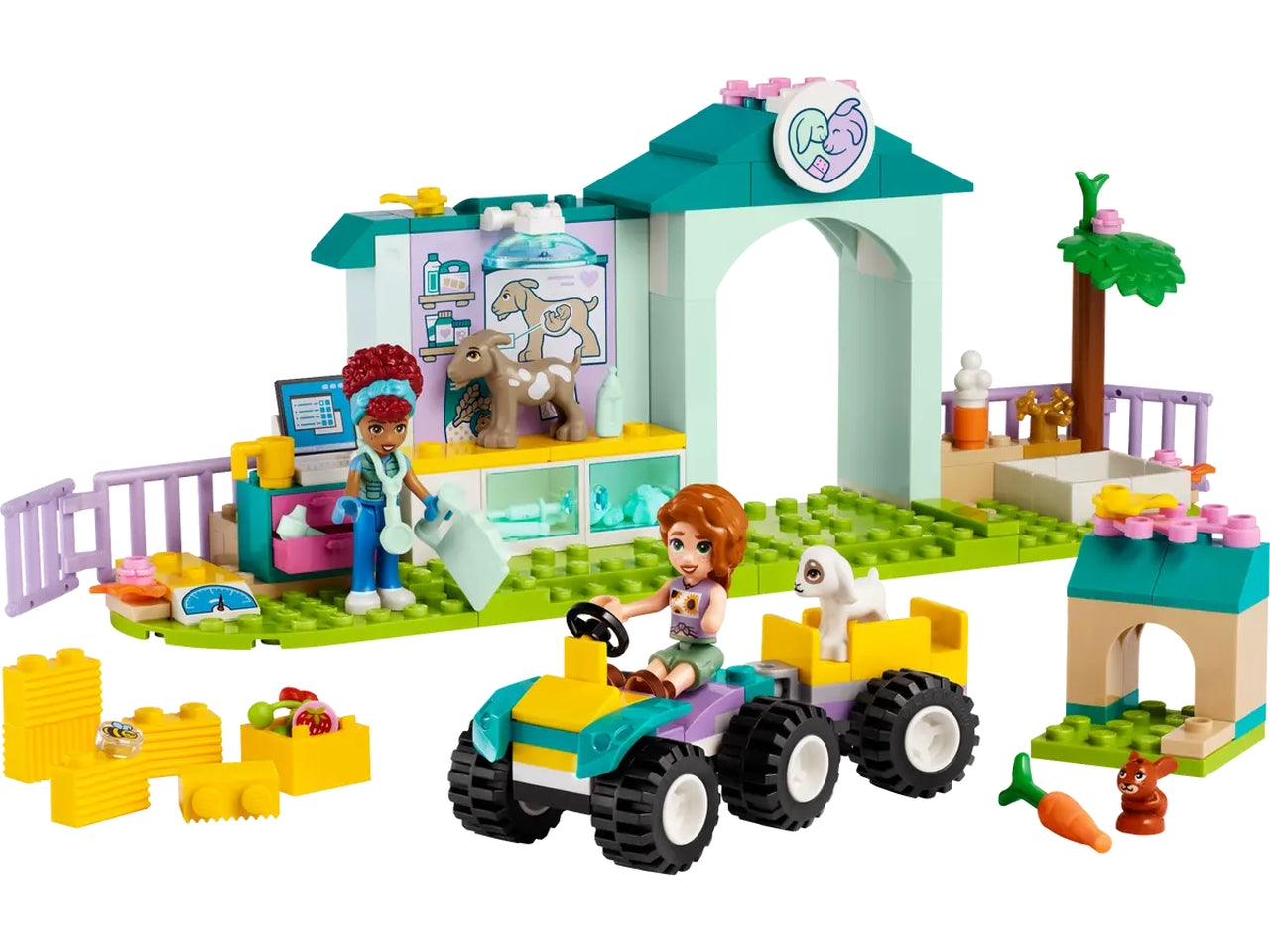 Lego friends la clinica veterinaria degli animali della fattoria