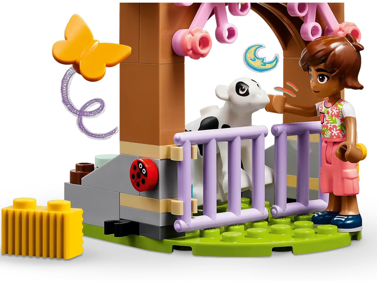 Lego friends stalla del vitellino di autumn