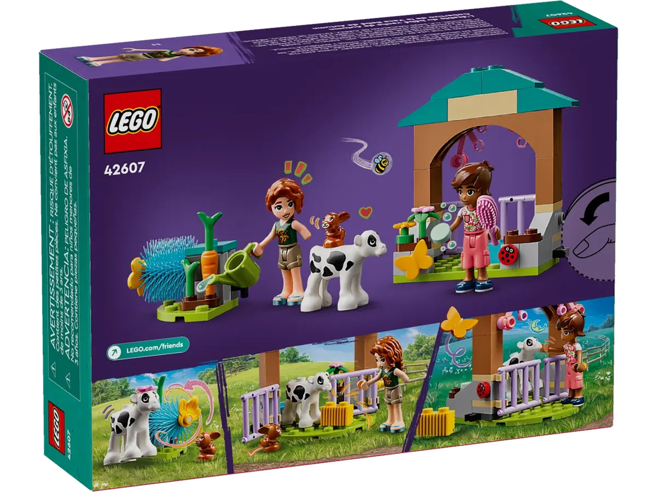 Lego friends stalla del vitellino di autumn