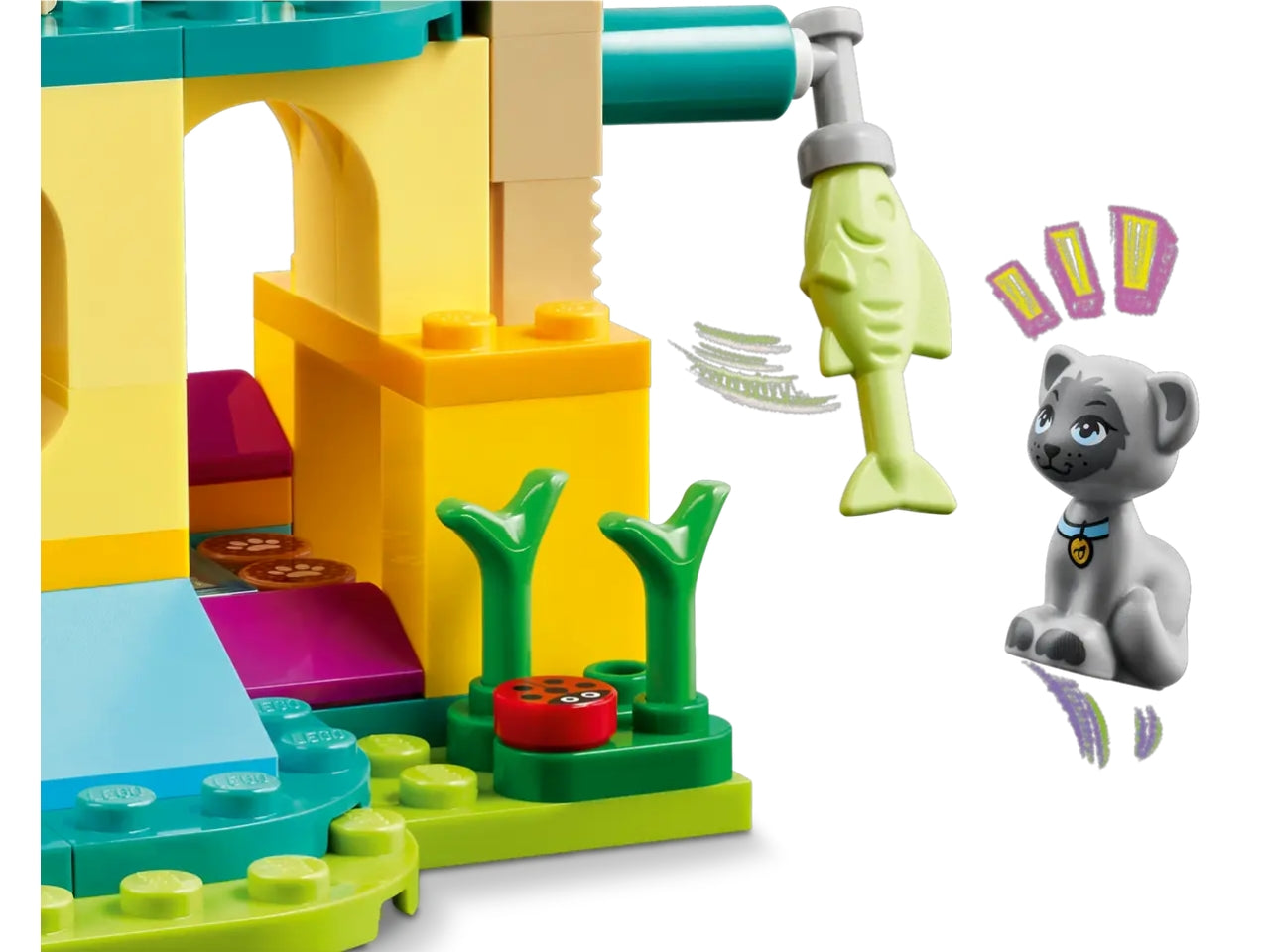 Lego friends avventure nel parco giochi dei gatti