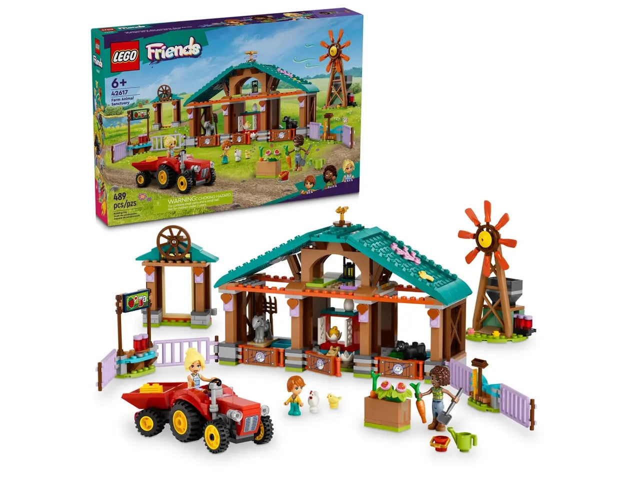 Lego friends il santuario degli animali della fattoria