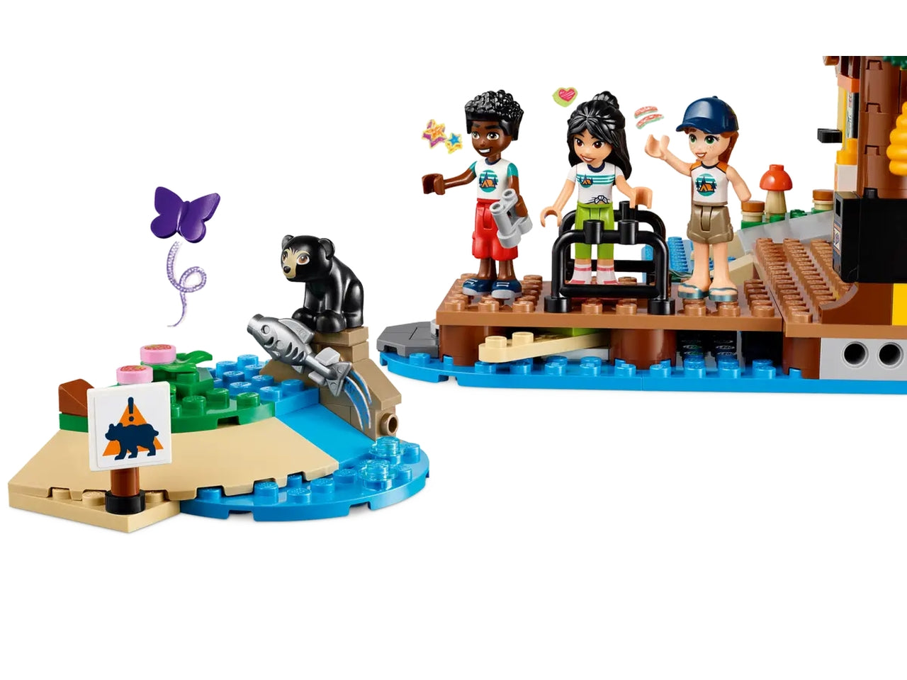 Lego Friends Campo Avventura Sport Acquatici, set costruzioni in scatola da 628 pezzi, per bambini 7+ anni 42626