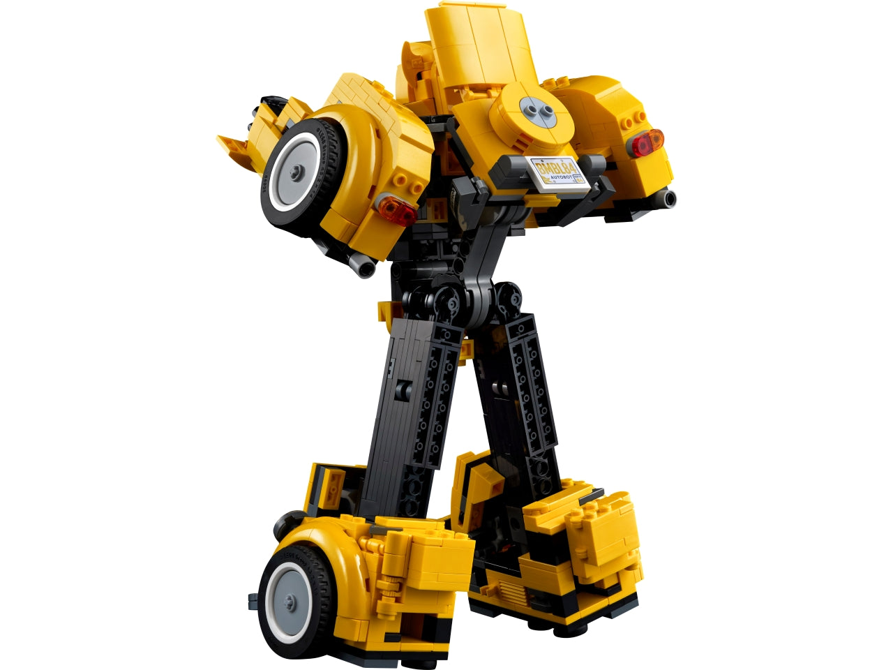 LEGO Icons - Set costruibile di action figure di robot Transformers per adulti: progetto di costruzione di Bumblebee Transformers LEGO Icons collezionabile per gli appassionati dello sci-fi 10338
