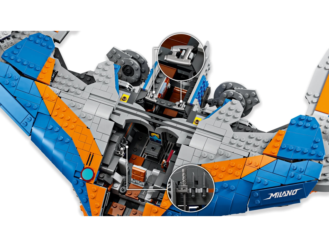 LEGO Marvel - Astronave giocattolo costruibile per bambini: il set di gioco Guardiani della Galassia: è progettato per i bambini e le bambine dai 12 anni in su 76286