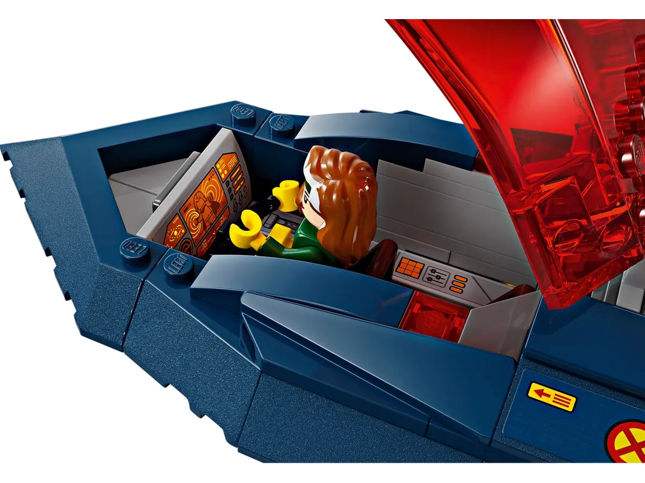 Lego super heroes marvel x-jet di x-men