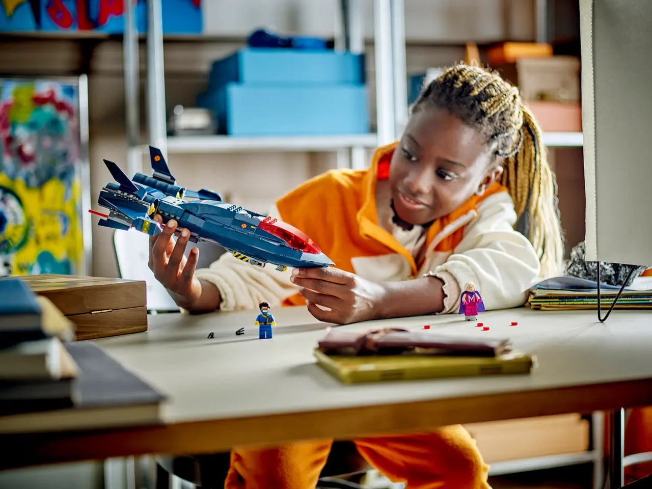 Lego super heroes marvel x-jet di x-men