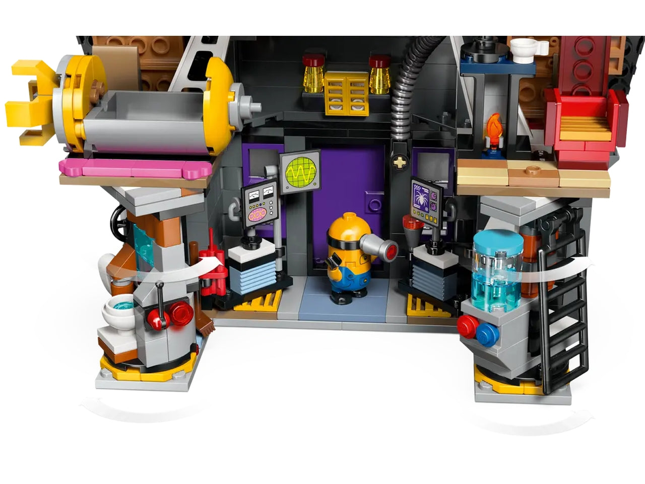 Lego Minions e la villa della famiglia di Gru, set di costruzioni in scatola da 868 pezzi, 8+ anni, 75583