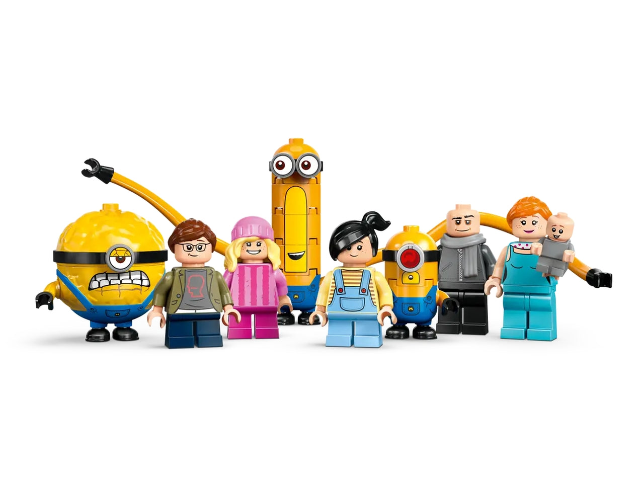 Lego Minions e la villa della famiglia di Gru, set di costruzioni in scatola da 868 pezzi, 8+ anni, 75583