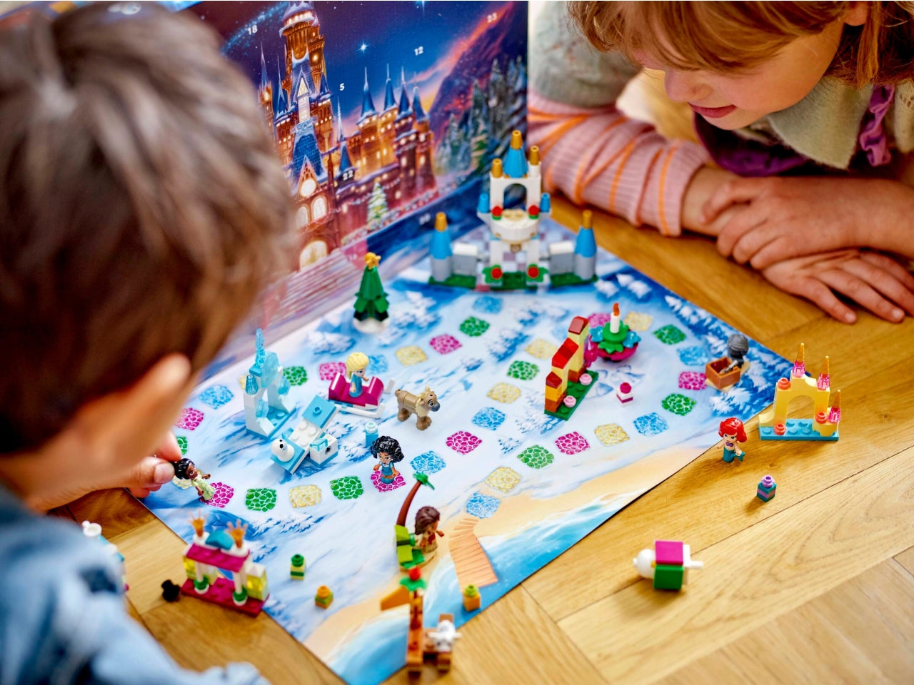 Lego Disney princess calendario dellavvento 2024 - 253 pezzi per bambini di età 5+ 43253