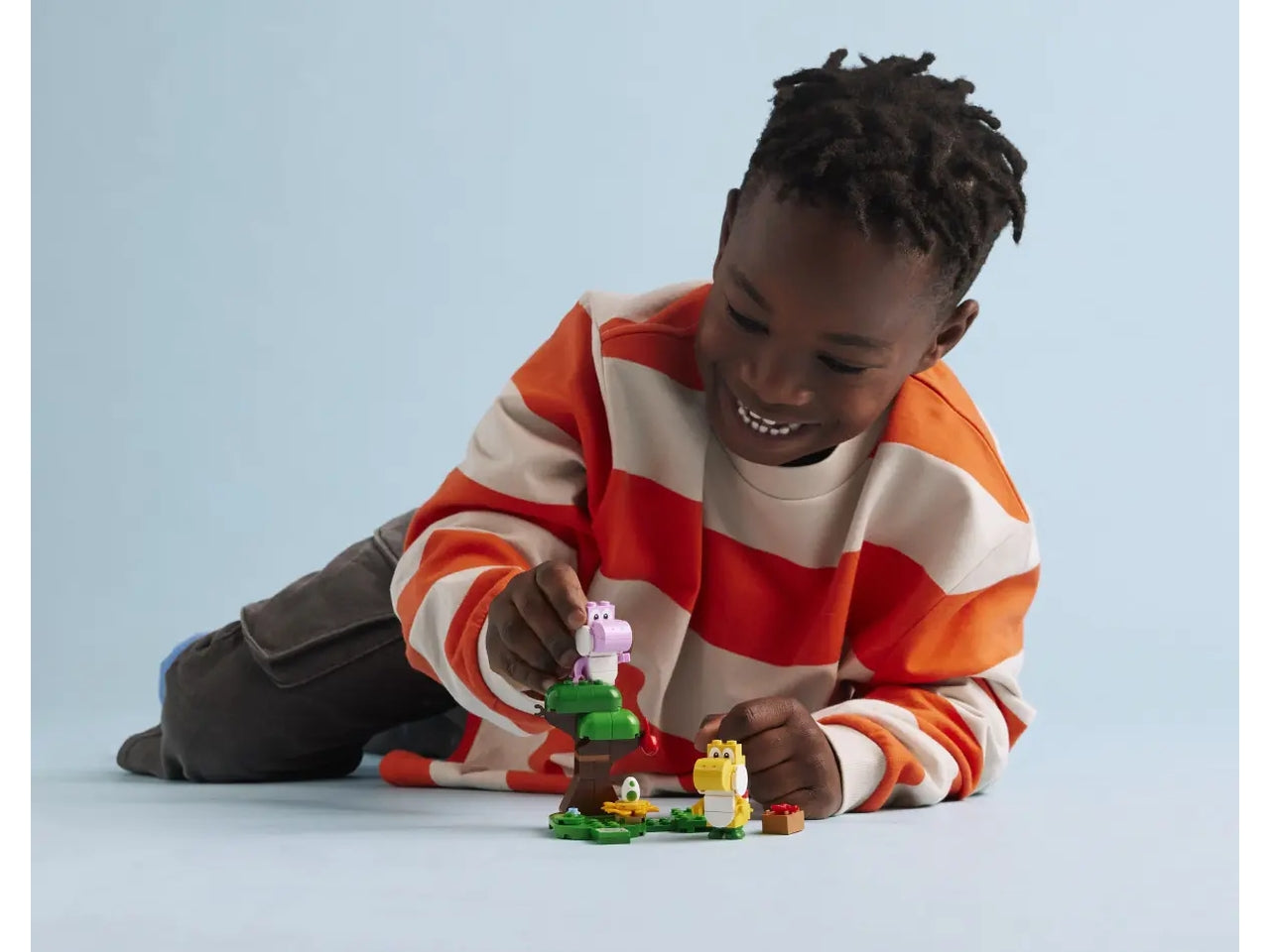 Lego super mario pack di espansione yoshi nella foresta fuovolosa