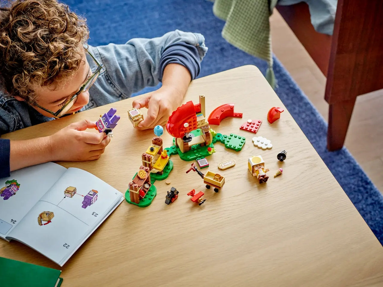 Lego super mario pack di espansione ruboniglio al negozio di toad