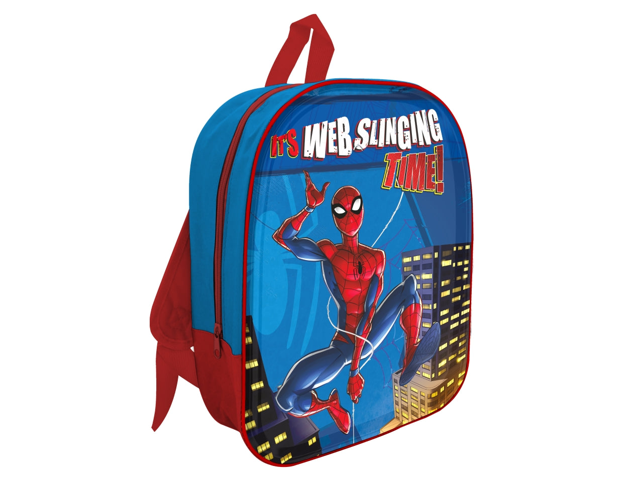 Zaino asilo Spiderman 3d blu e rosso - Mc Group