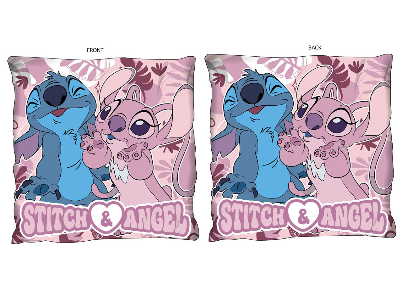 Stitch girl cuscino 40x40cm
