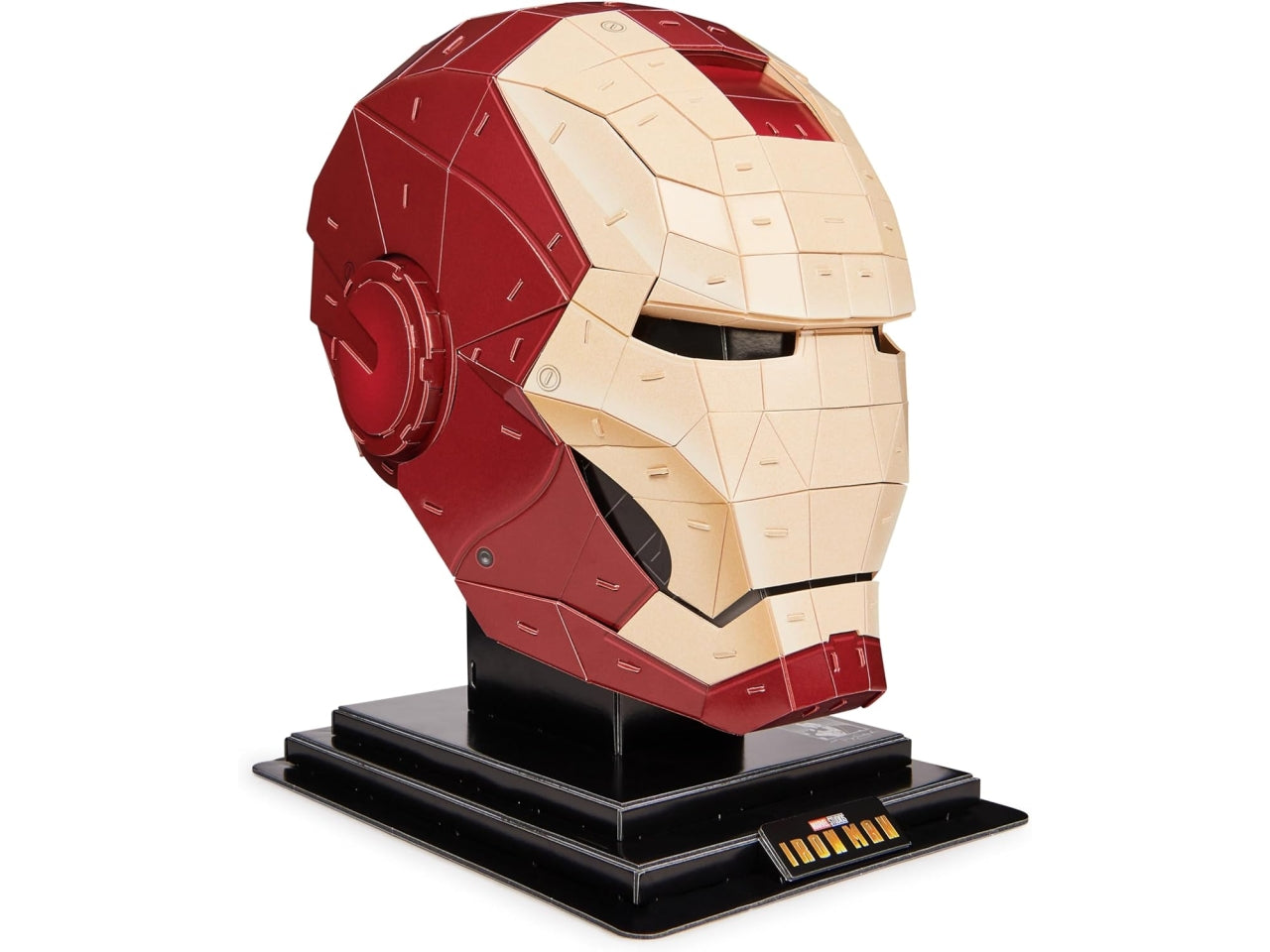 Puzzle 4D Build Iron Man casco, kit di modellismo da 96 pezzi per ragazzi e adulti, 12+ anni - Spin Master