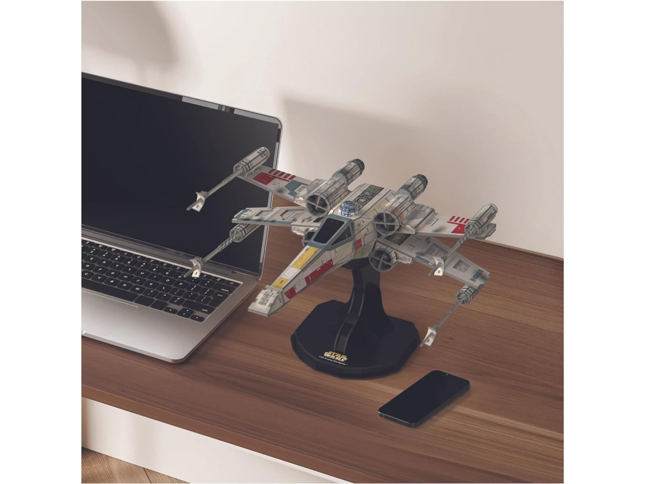 Puzzle 4D Build X-Wing Star Wars, kit di modellismo da 160 pezzi per ragazzi e adulti, 12+ anni - Spin Master