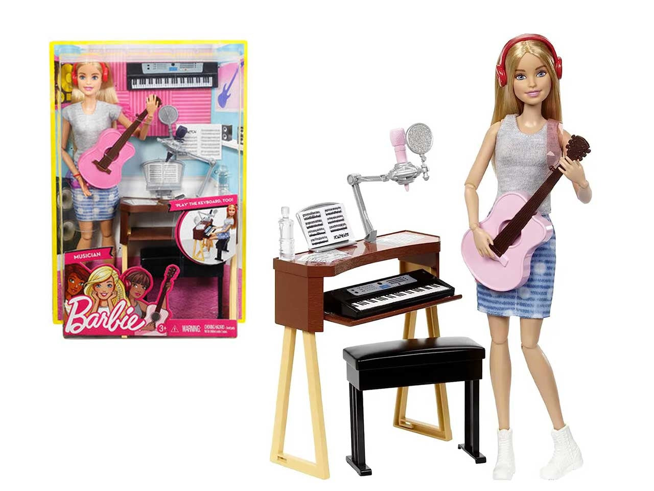 Barbie musician doll