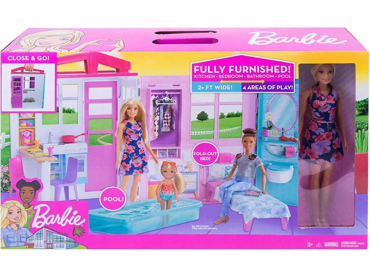 Barbie loft con bambola