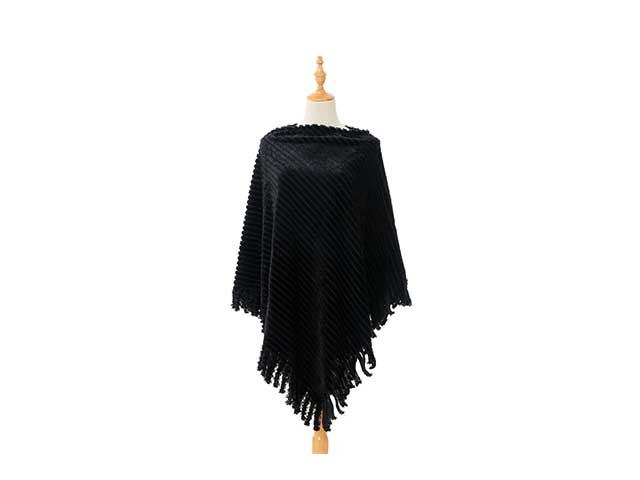 Gai mattiolo poncho nero f107