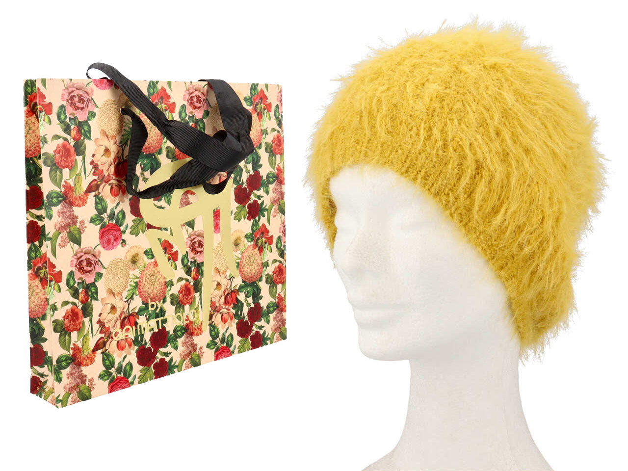 Cappello gai mattiolo colore giallo con box