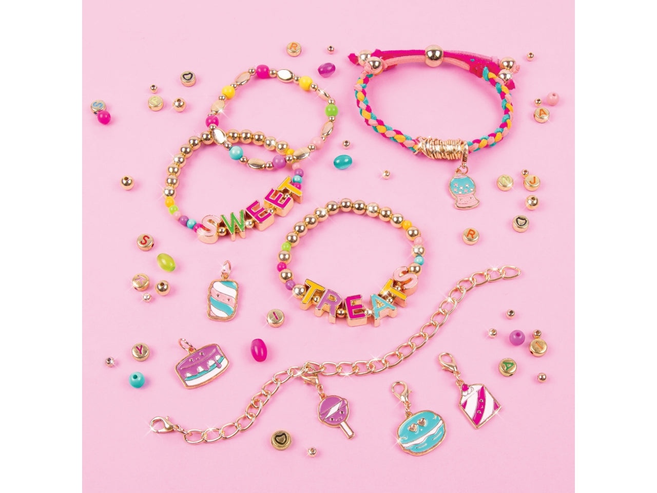 Kit per braccialetti fai da te dolci dolcetti