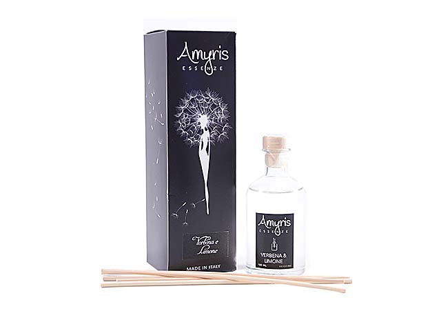 Diffusore con bacchette verbena e limone 100ml