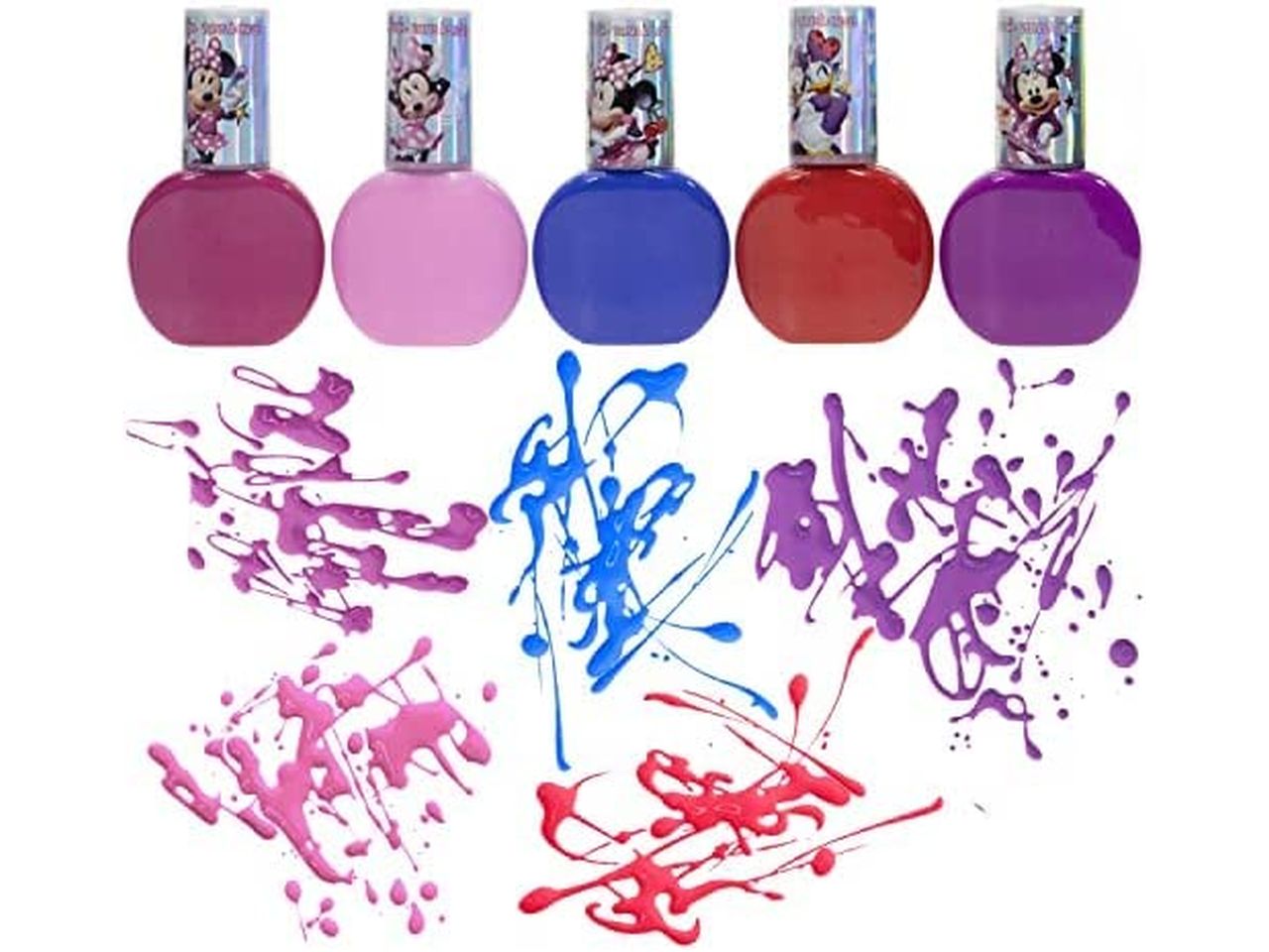 Minnie make up smalto per unghie 18 accessori con stickers