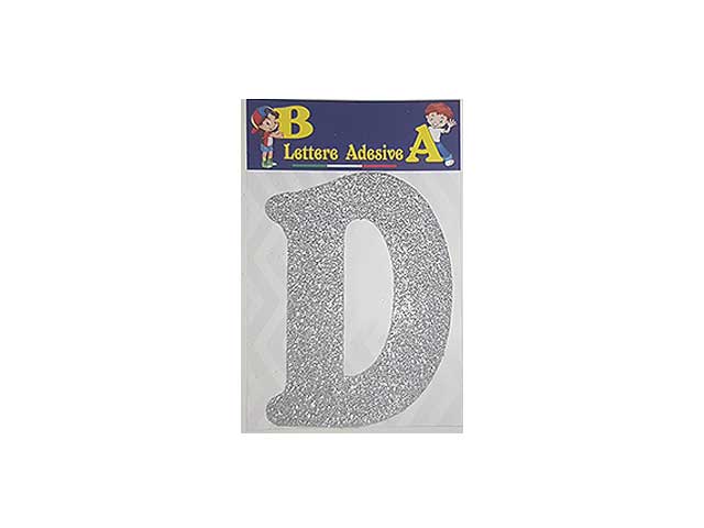 Lettera argento d 12cm