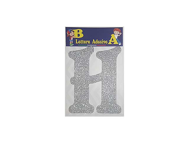 Lettera argento h 12cm