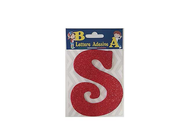 Lettera rosso s 12cm